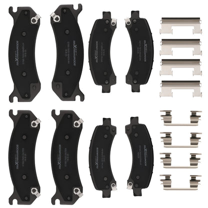 Ceramic Front & Rear Brake Pads for Chevrolet Tahoe GMC Yukon (2002–2006)