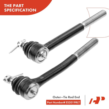 10x Front Inner Outer Tie Rod Ball Joint for Chevy Impala Caprice (1994–1996)