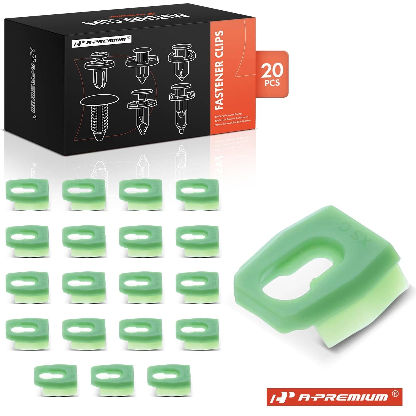 20x Quarter Belt & Wheel Opening Moulding Clips for GM Buick