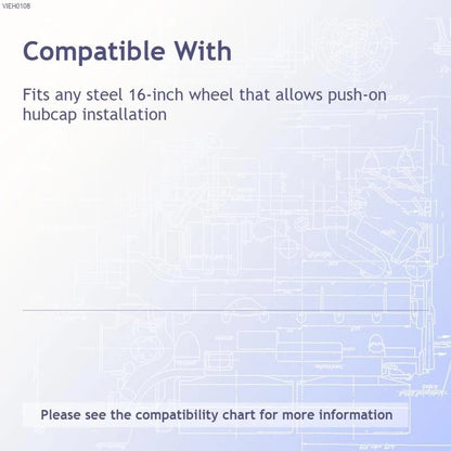 16 Inch Dual Wheel Simulators Dually Rim Liners for Chevy Express Van (2003–2023)