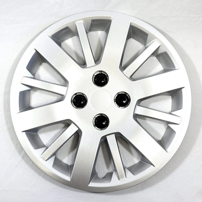 Hubcap Wheel Covers Set of Four 15 Inch Silver for Chevy Cobalt (2005–2010)