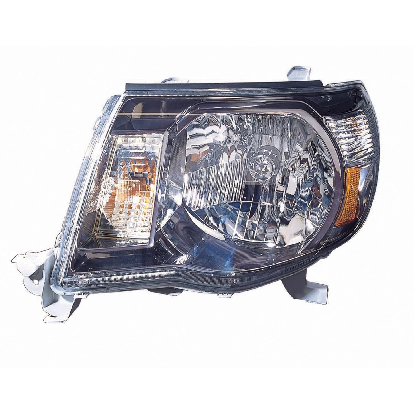 Replacement Smoked Driver Side Head Light Assembly (See compatibility Chart)