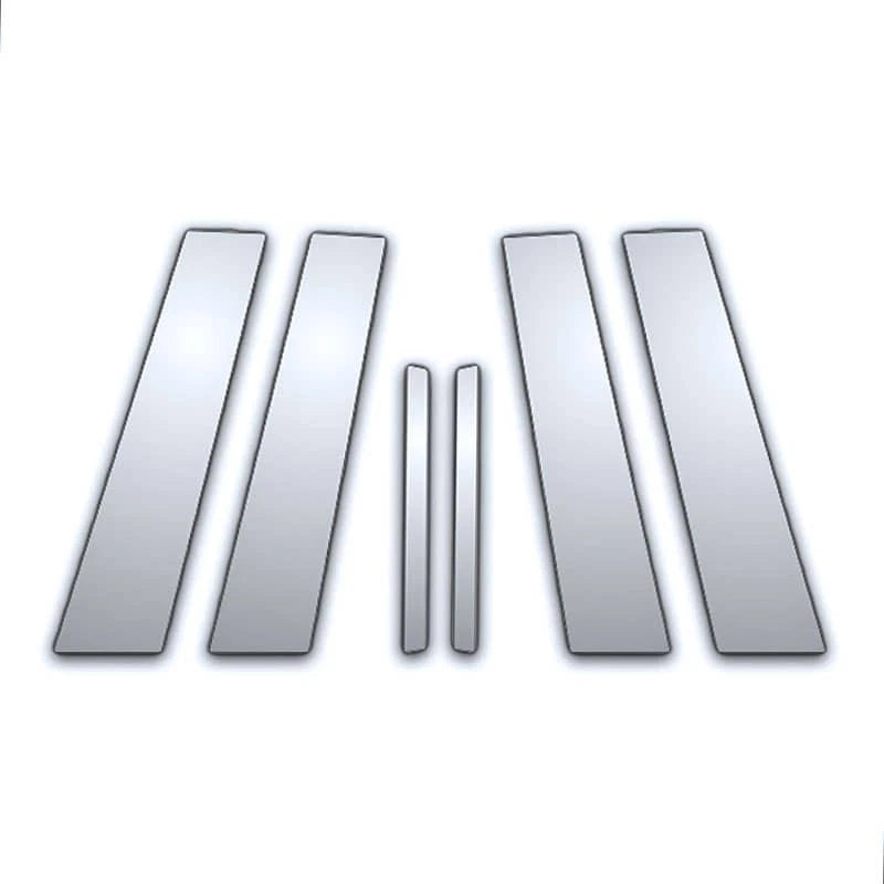 6Pc Chrome Pillar Post Covers for Dodge Durango (2004–2010)