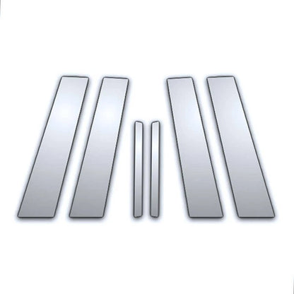 6Pc Chrome Pillar Post Covers for Dodge Durango (2004–2010)