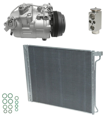 AC Compressor Kit with Condenser for BMW X6 4.4L (2013–2013)