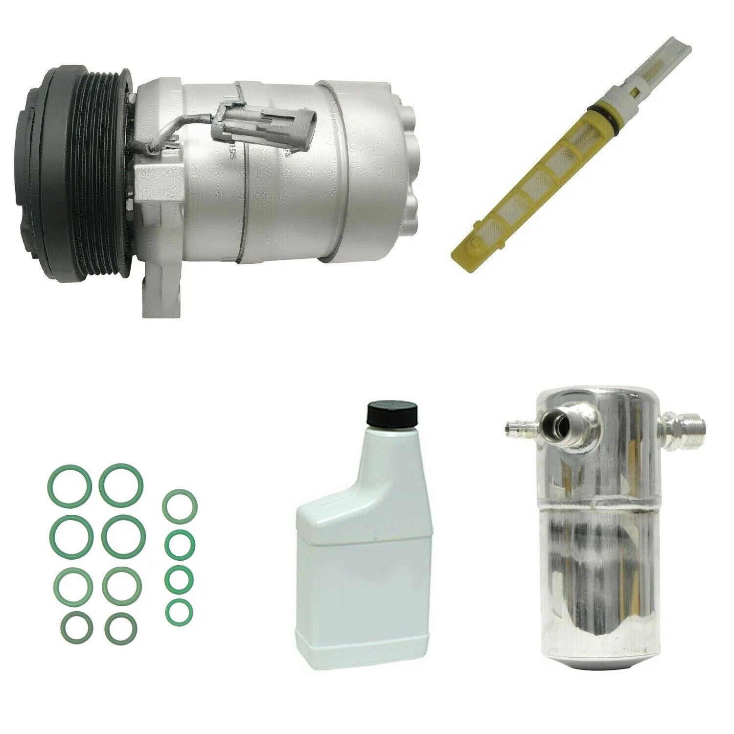 AC Compressor Kit Replacement for Cadillac DeVille 4.9L (1994–1995)