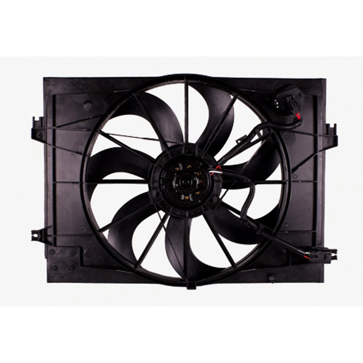 Replacement Radiator/A/C Condenser Fan Assembly For 2005-2010 Kia Sportage