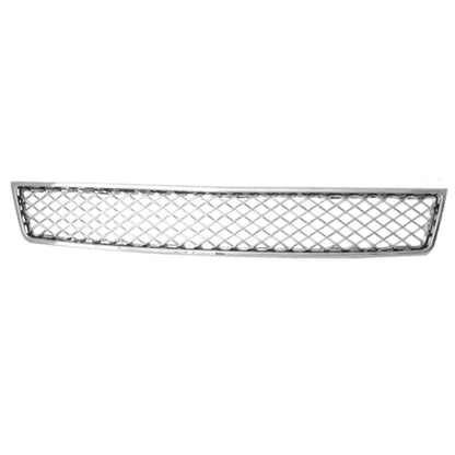 Front Lower Grille Replacement Satin Chrome Plastic for Toyota (2010–2019)