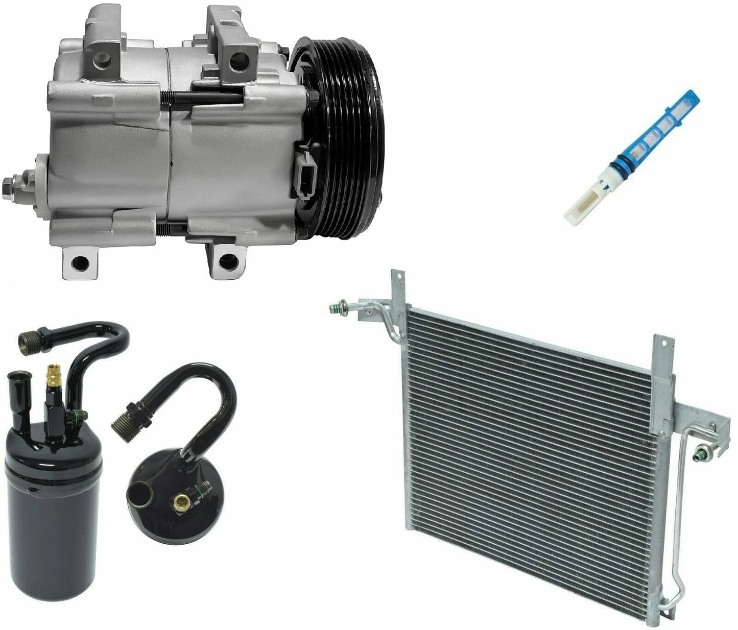 AC Compressor Kit With Condenser for Mazda B400 4.0L (1994–1994)