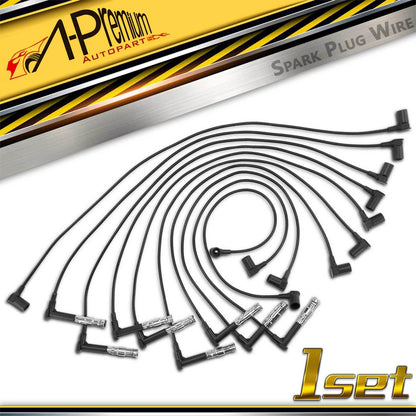 10x Spark Plug Wire Set for Mercedes-Benz E420 (1994–1995)