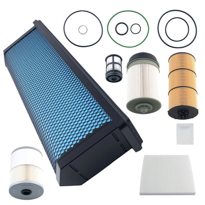 Engine Air Filter Kit for Freightliner Cascadia (DD13 DD15 DD16, 2014–2020)