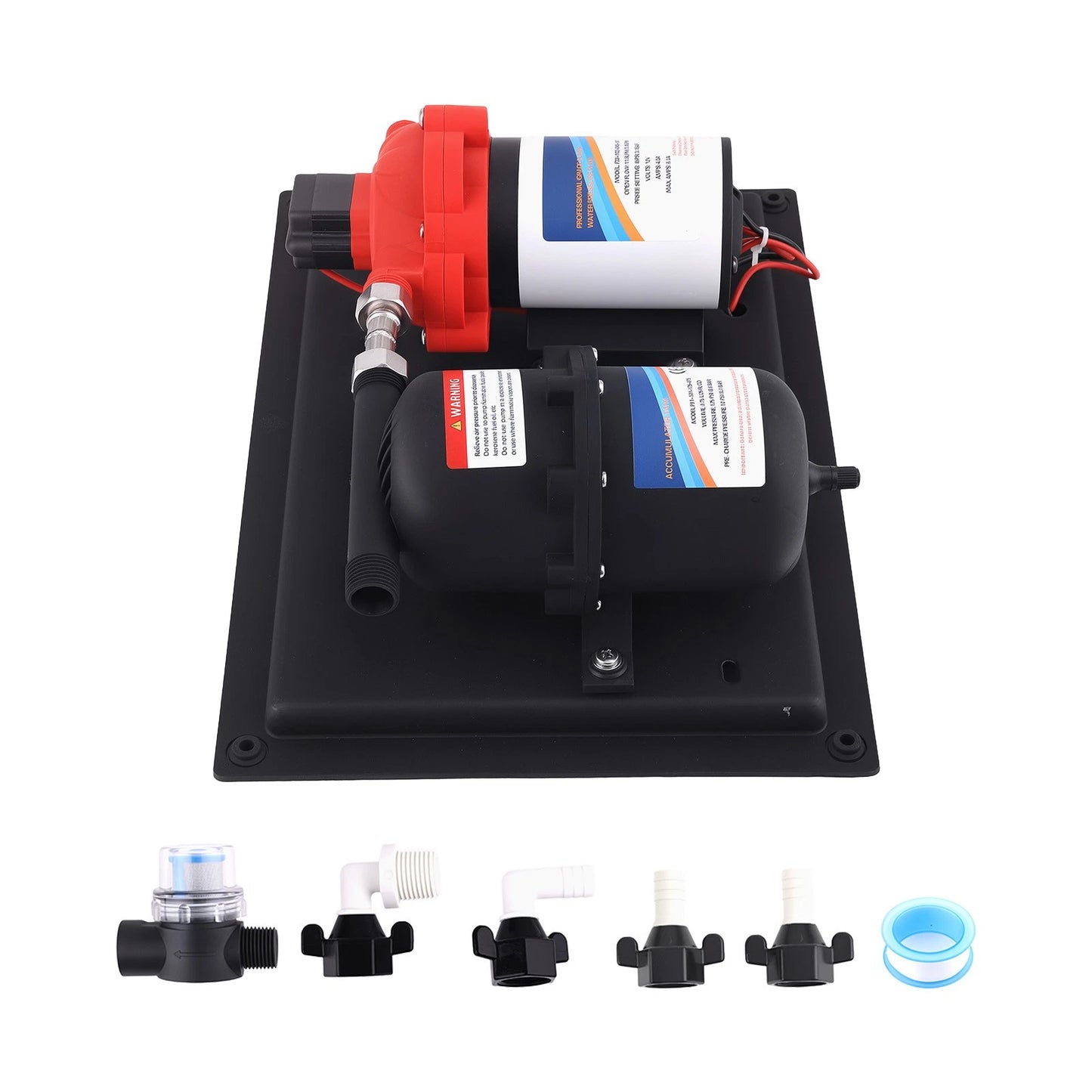 12V Boat Water Pump for Travel Trailer RV (3GPM 45PSI,  energy saving) (2010–2010)