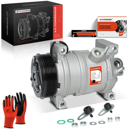 A/C Compressor with Clutch for Dodge Grand Caravan (2008–2010)
