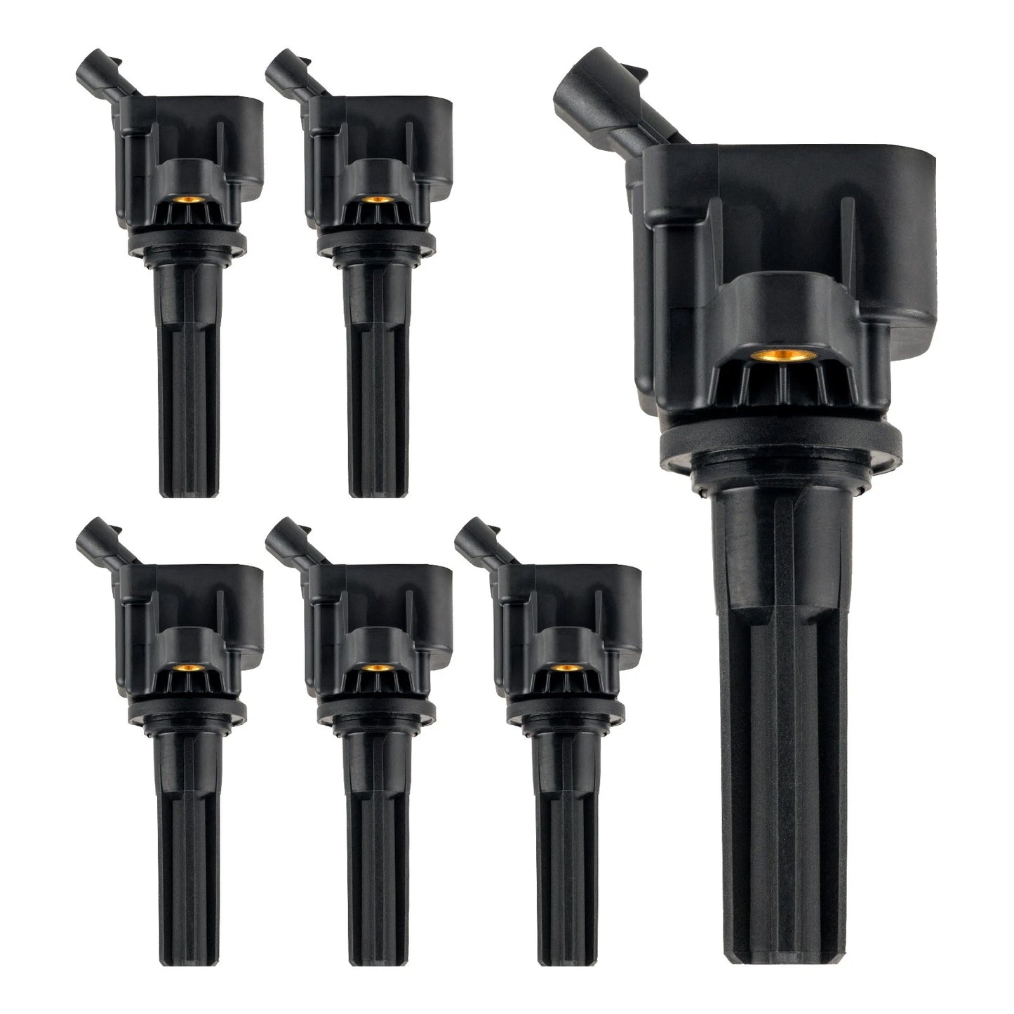 6 Ignition Coils for Chevrolet Colorado Trailblazer GMC Envoy (2007–2008)