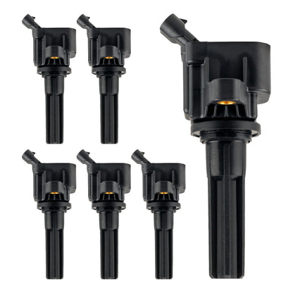 6 Ignition Coils for Chevrolet Colorado Trailblazer GMC Envoy (2007–2008)
