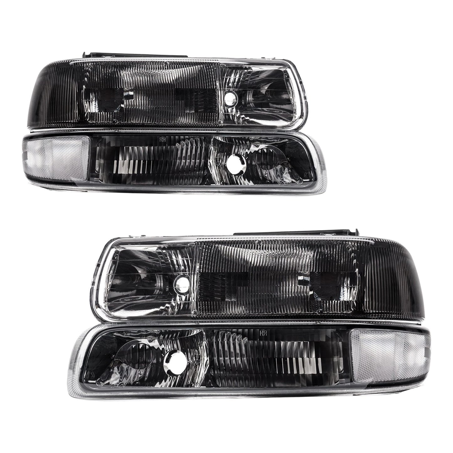 Headlight Assembly with Signal Lights for Chevrolet Silverado 1500 (1999–2002)
