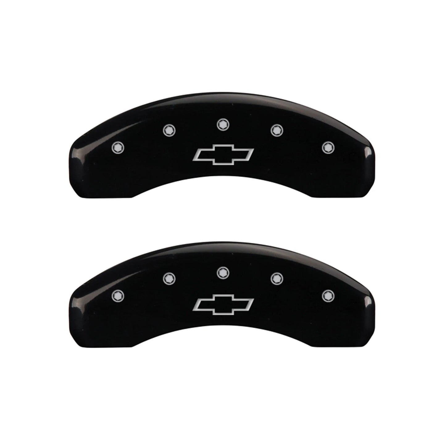 Black Bowtie Caliper Covers for 2016-2024 Chevy Camaro SS by MGP