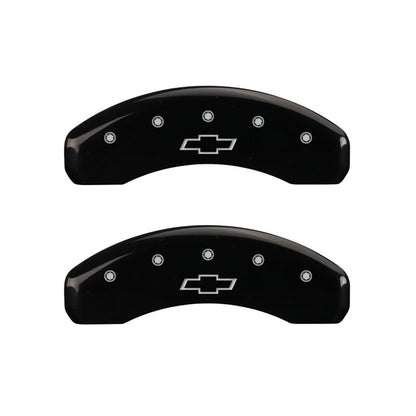 Black Bowtie Caliper Covers for 2016-2024 Chevy Camaro SS by MGP