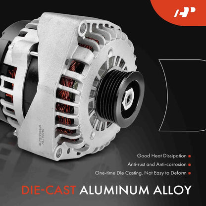 Alternator for Chevrolet Silverado 1500 GMC Sierra 1500 (2007–2013)