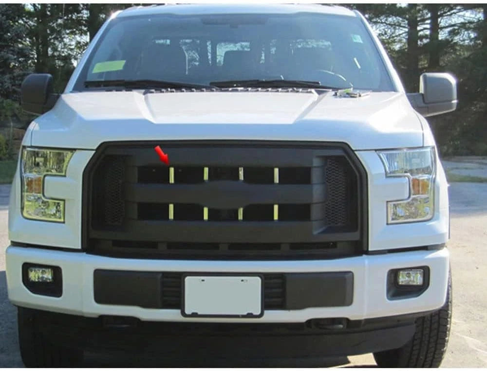 8pc. Luxury FX Stainless Steel Grille Accent Trim for 2015-2016 Ford F-150