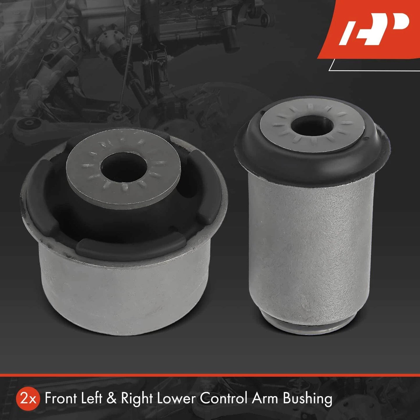 2X Front Lower Control Arm Bushing for Chevy Camaro Pontiac Firebird (1993–2002)