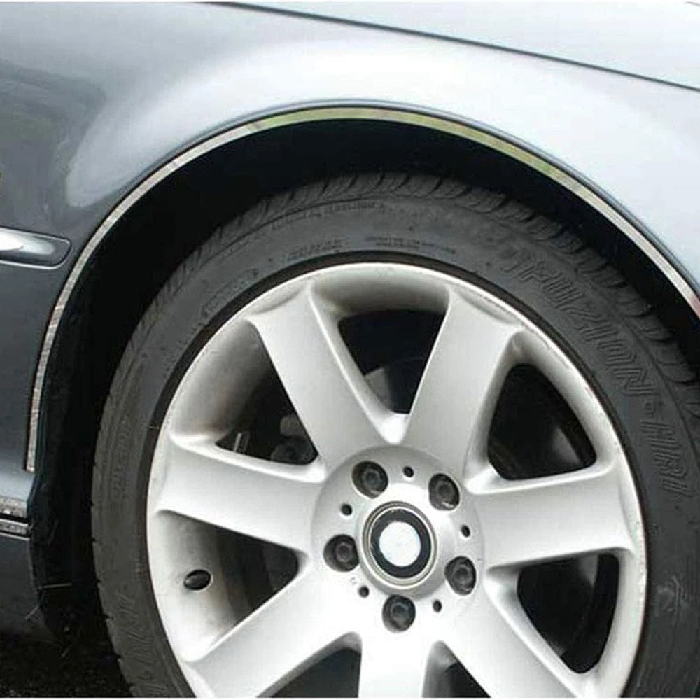 Fender Trim Chrome Stainless with Adhesive for BMW 3 Series (2001–2005)