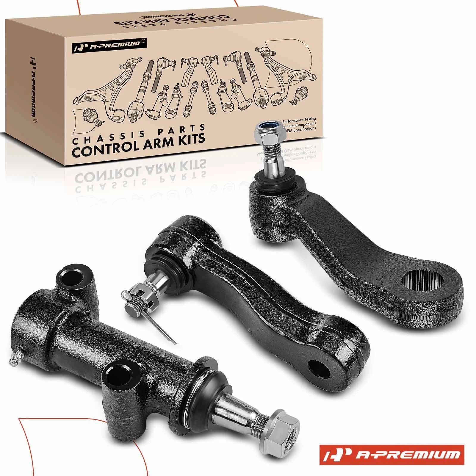 3X 3-Groove Pitman Arm Idler Arm for Chevy Silverado 2500 (1999–2004)