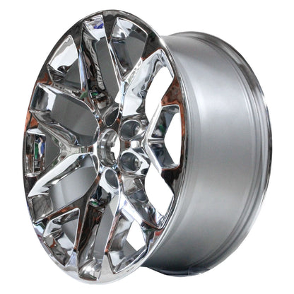 22 Inch Chrome Rim for JTE Wheels Front for Chevrolet Suburban 1500 (2015–2019)