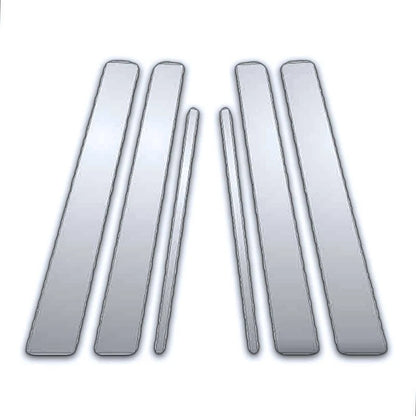 6 Pc Chrome Pillar Post Covers Replacement for Toyota RAV4 (2007–2013)