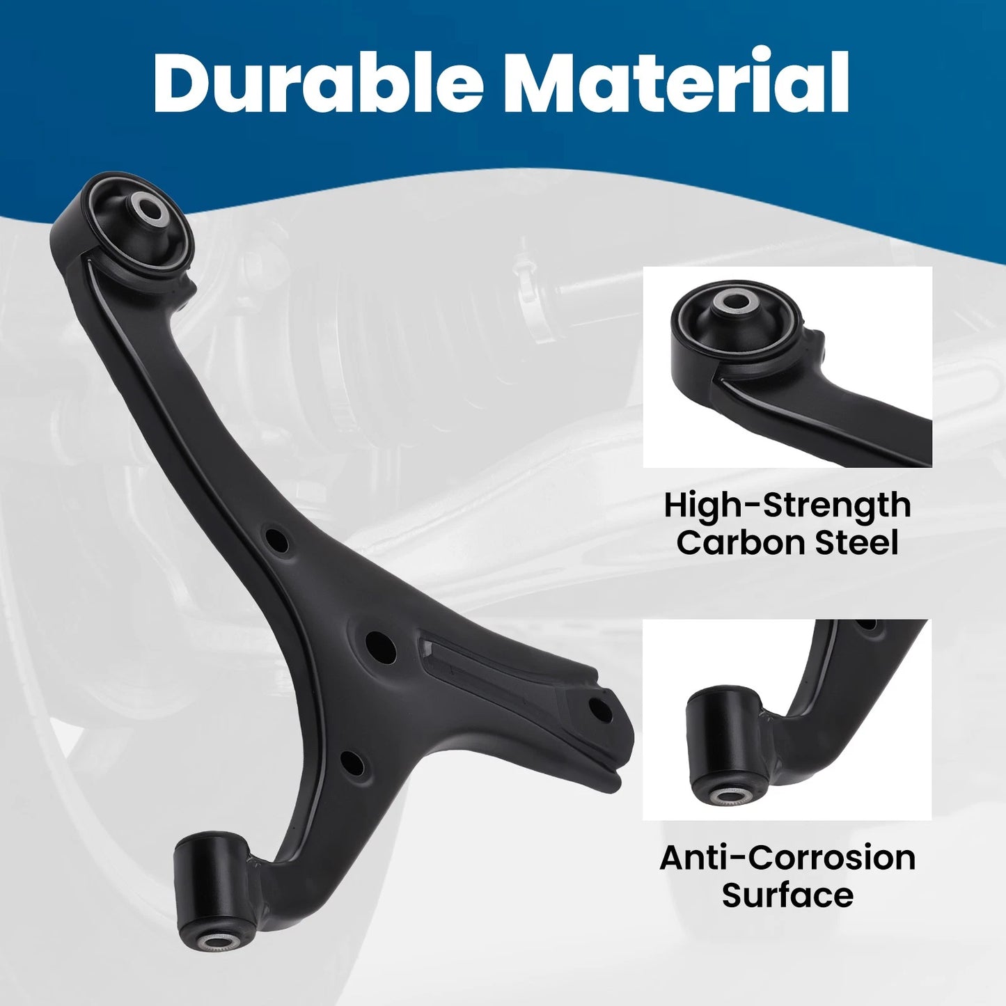 8x Front Lower Suspension Control Arm for Hyundai Accent (2006–2011)