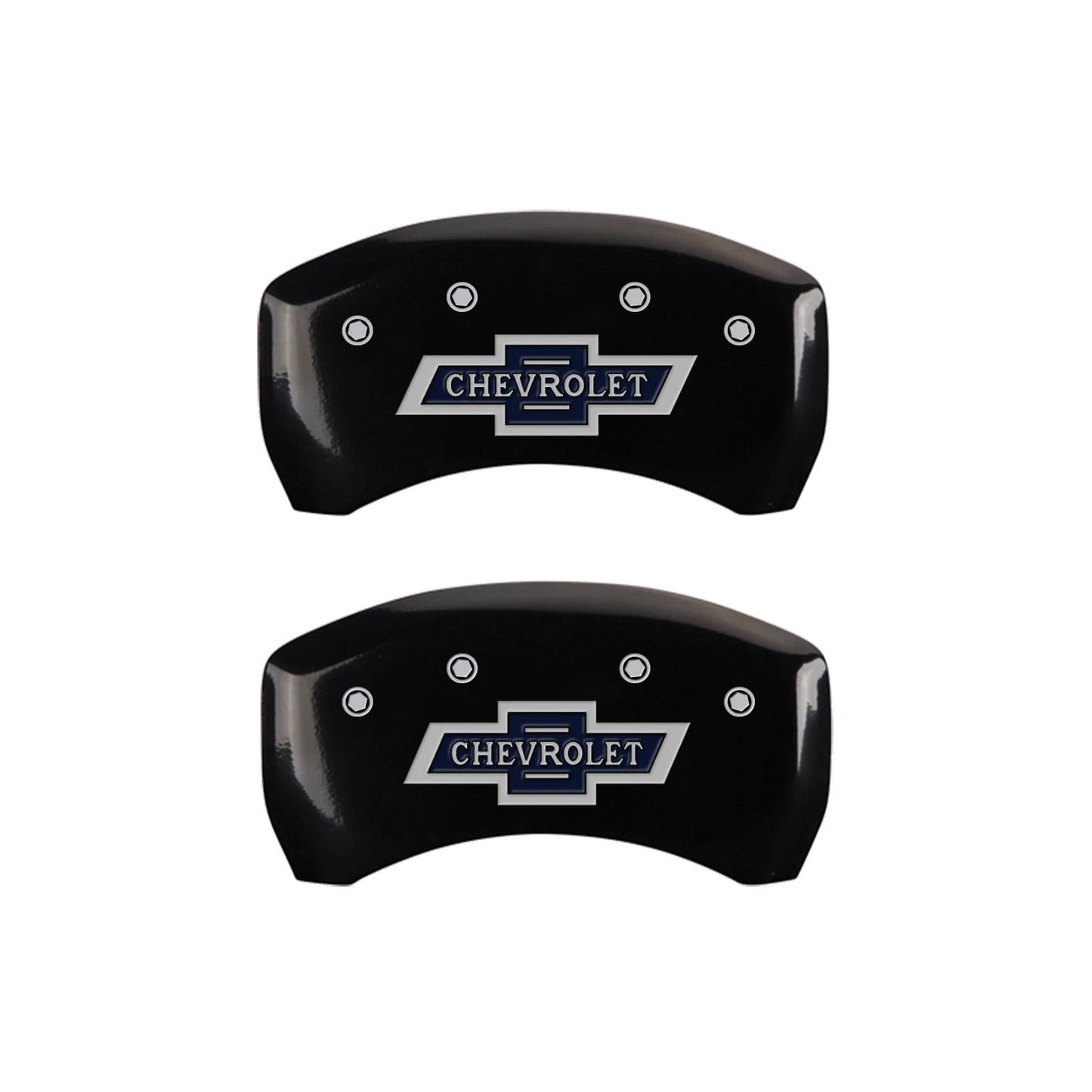 Black Caliper Covers Set for 100th Anniversary for 2015–2020 Chevy Colorado