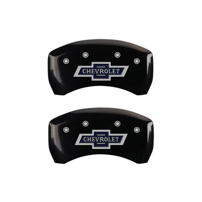 Black Caliper Covers Set for 100th Anniversary for 2015–2020 Chevy Colorado