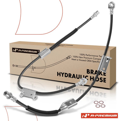 2X Front Brake Hydraulic Hose for Chevy Silverado 1500 (2006–2007)