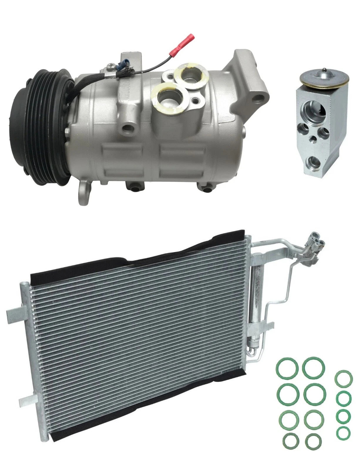 A/C Compressor Kit with Condenser for Mazda 3 2.0L (2012–2014)