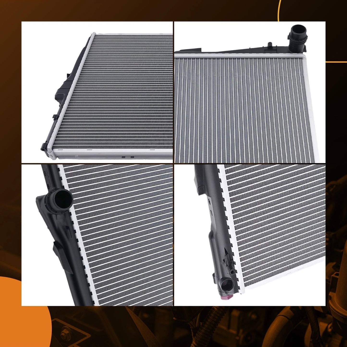 Coolant Radiator for BMW X3 2.5i/3.0i (2004–2006)