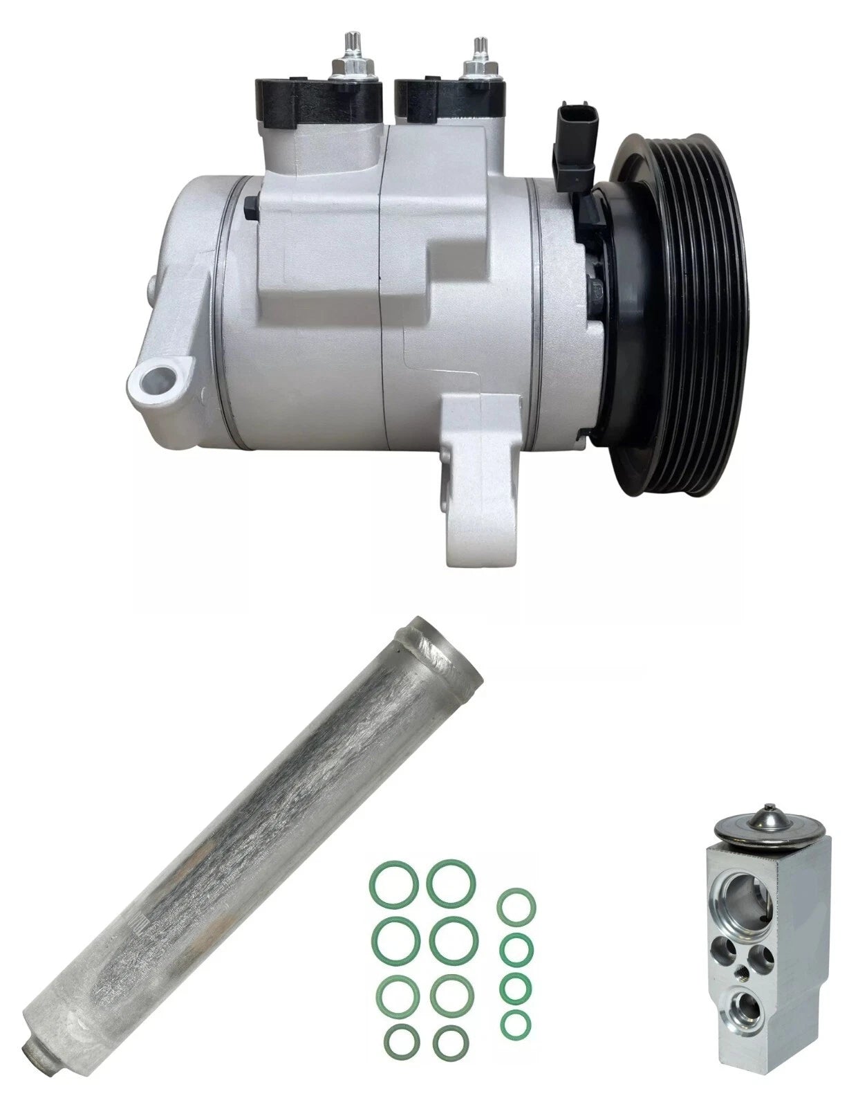 A/C Compressor Kit Replacement for Jeep Liberty 3.7L V6 (2009–2012)
