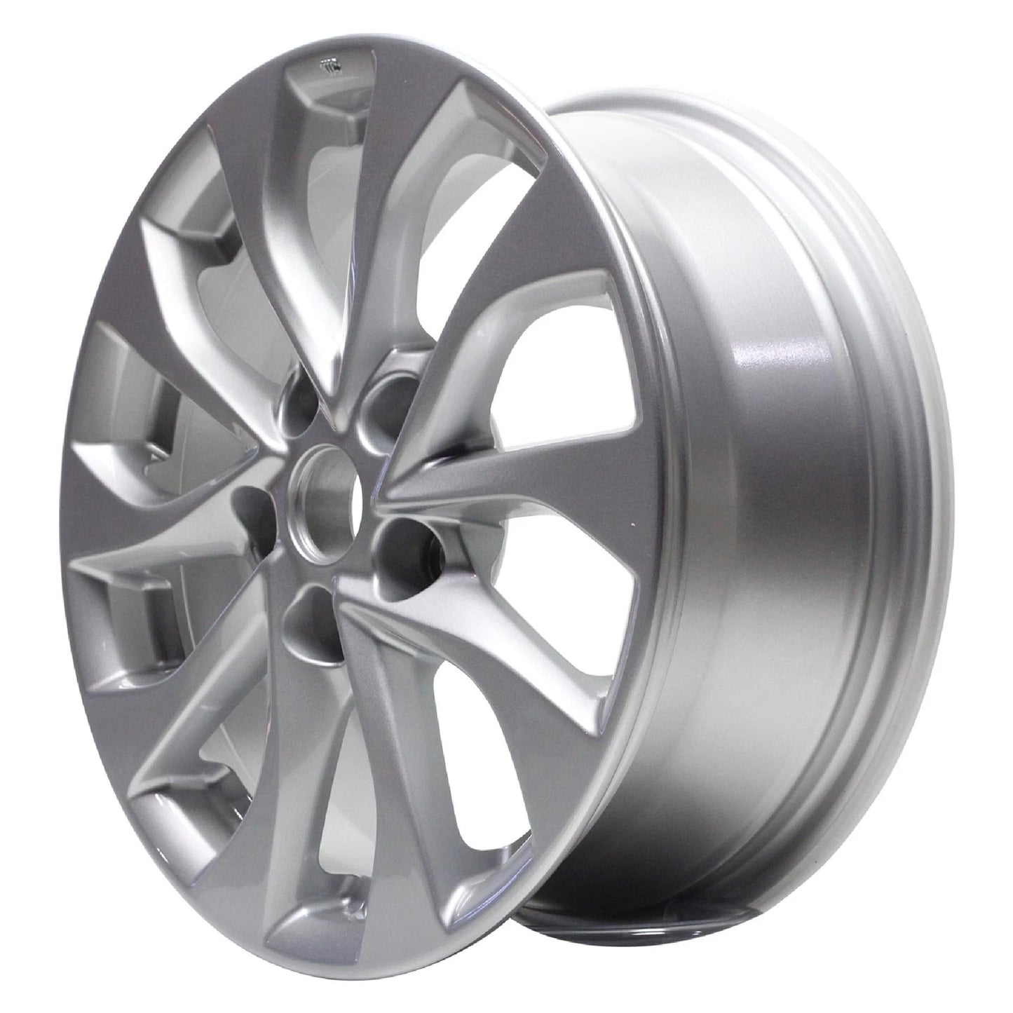 16 Inch Silver Alloy Wheel by JTE Wheels for 2016–2018 Nissan Sentra (16x6.5)