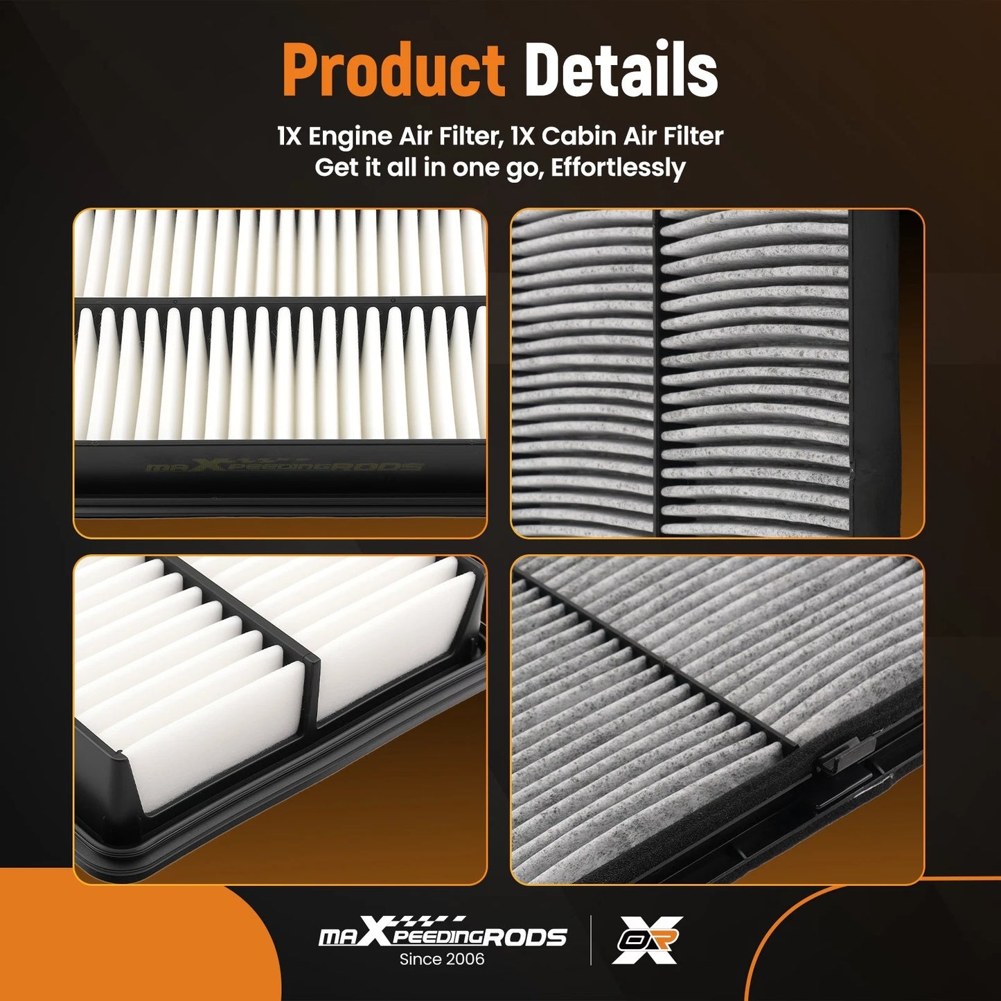Air Filter Combo for Mazda CX-5/3/6 (2013–2025)