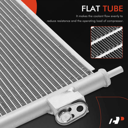 A/C Condenser with Bracket & Drier for Chevrolet City Express (2015–2018)