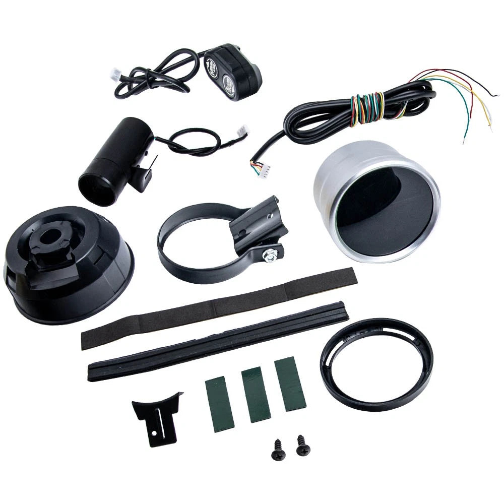 7 Color LED 80mm Tachometer Gauge for 12V Gasoline (1980–1980)