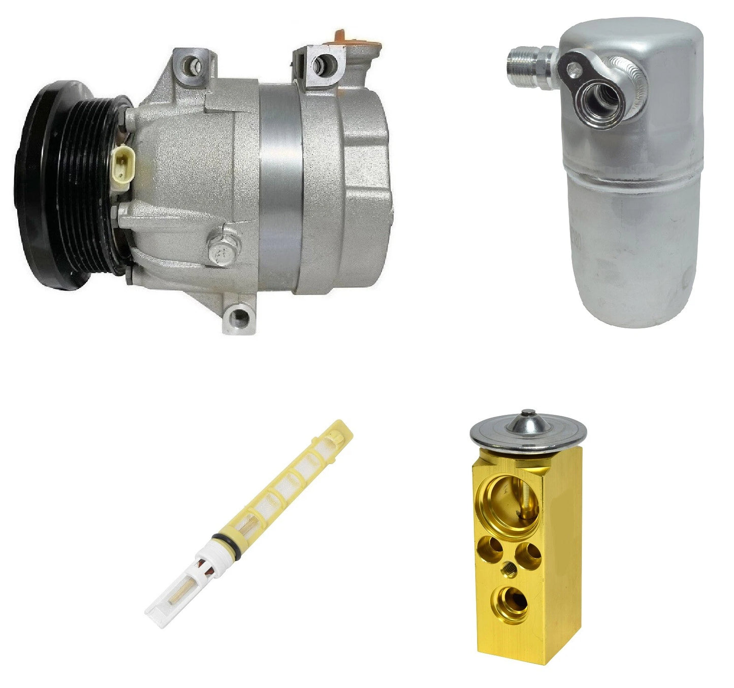 AC Compressor Kit Replacement for Pontiac Montana 3.4L (2000–2005)