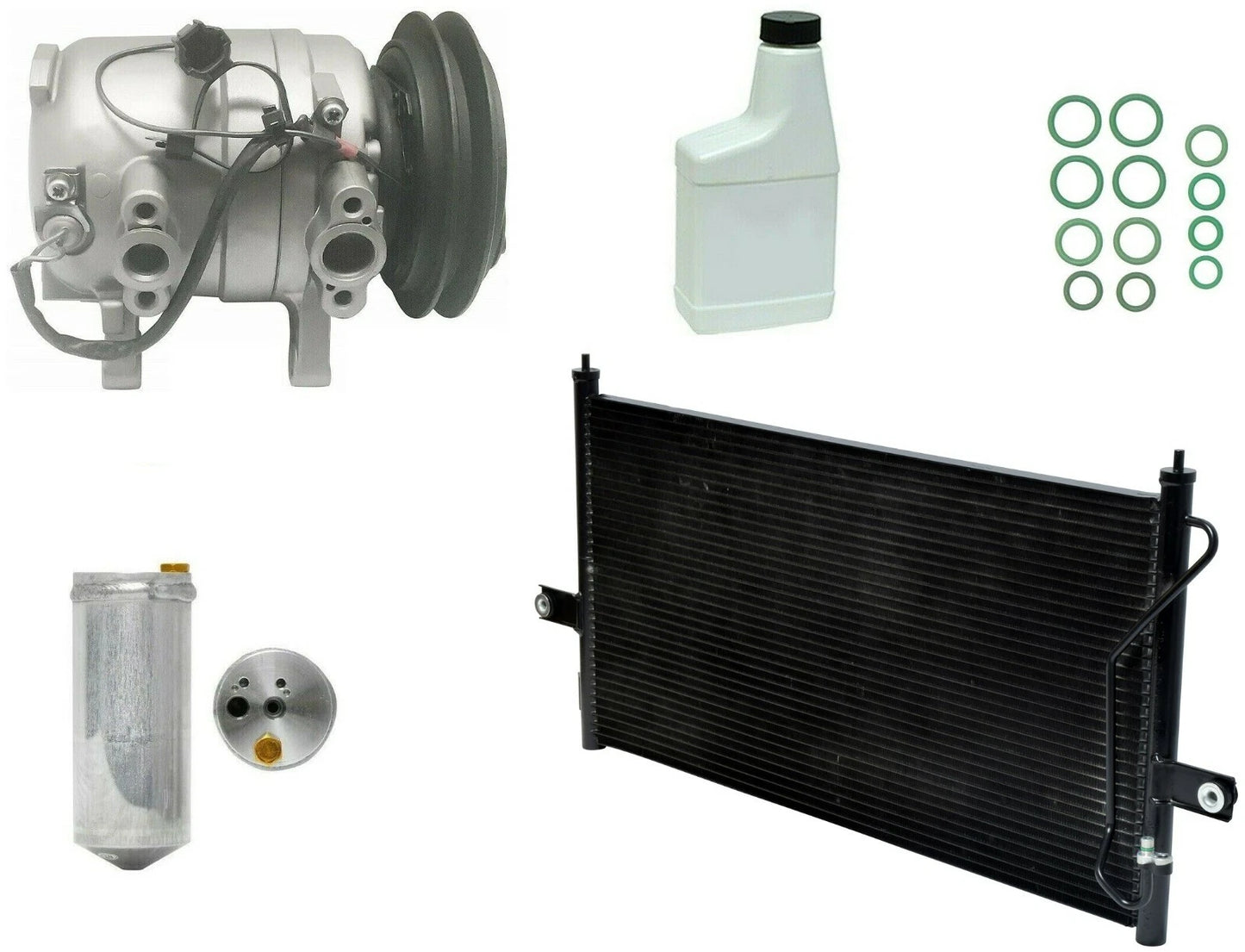 A/C Compressor Kit with Condenser for Ford Territory (2004–2016)