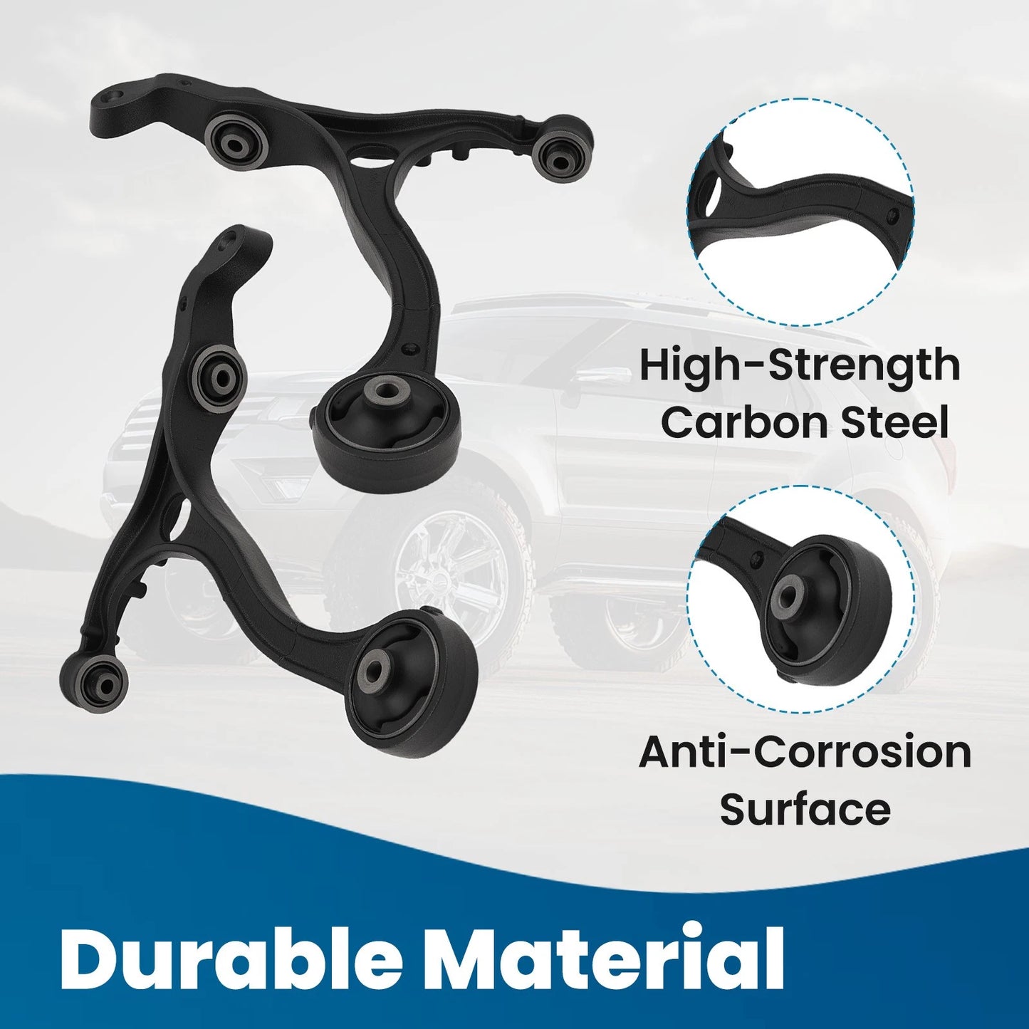 Front Lower Control Arms w/ Ball Joints Kit for 2008-2012 Honda Accord