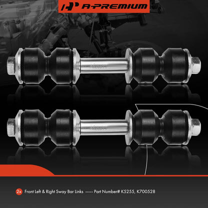2X Front Stabilizer Bar Link for Ford Mustang (1965–1967)