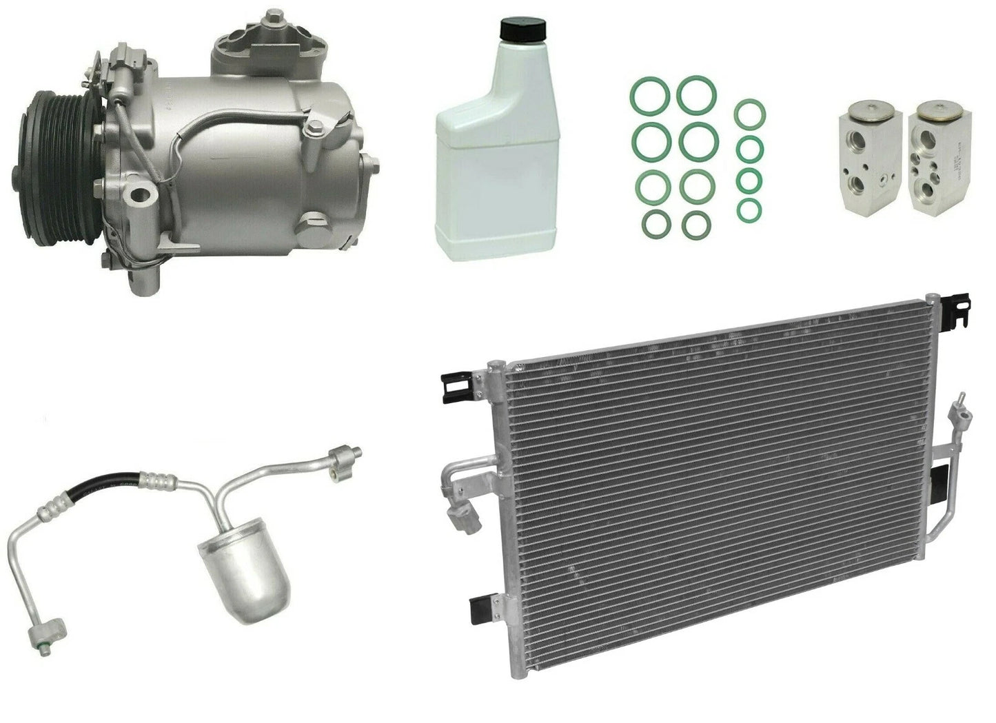 AC Compressor Kit with Condenser for Holden Cruze BA (2009–2016)