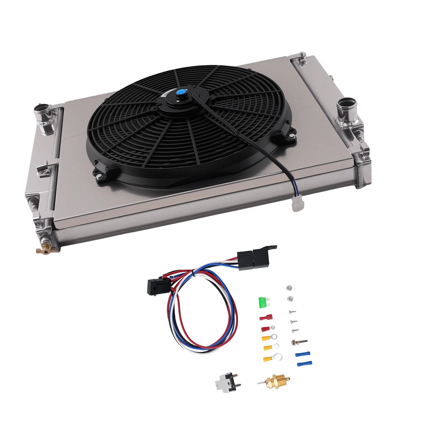 Aluminum Radiator Fan Kit for BMW E30 E36 325i 328i M3 (1988–1999)