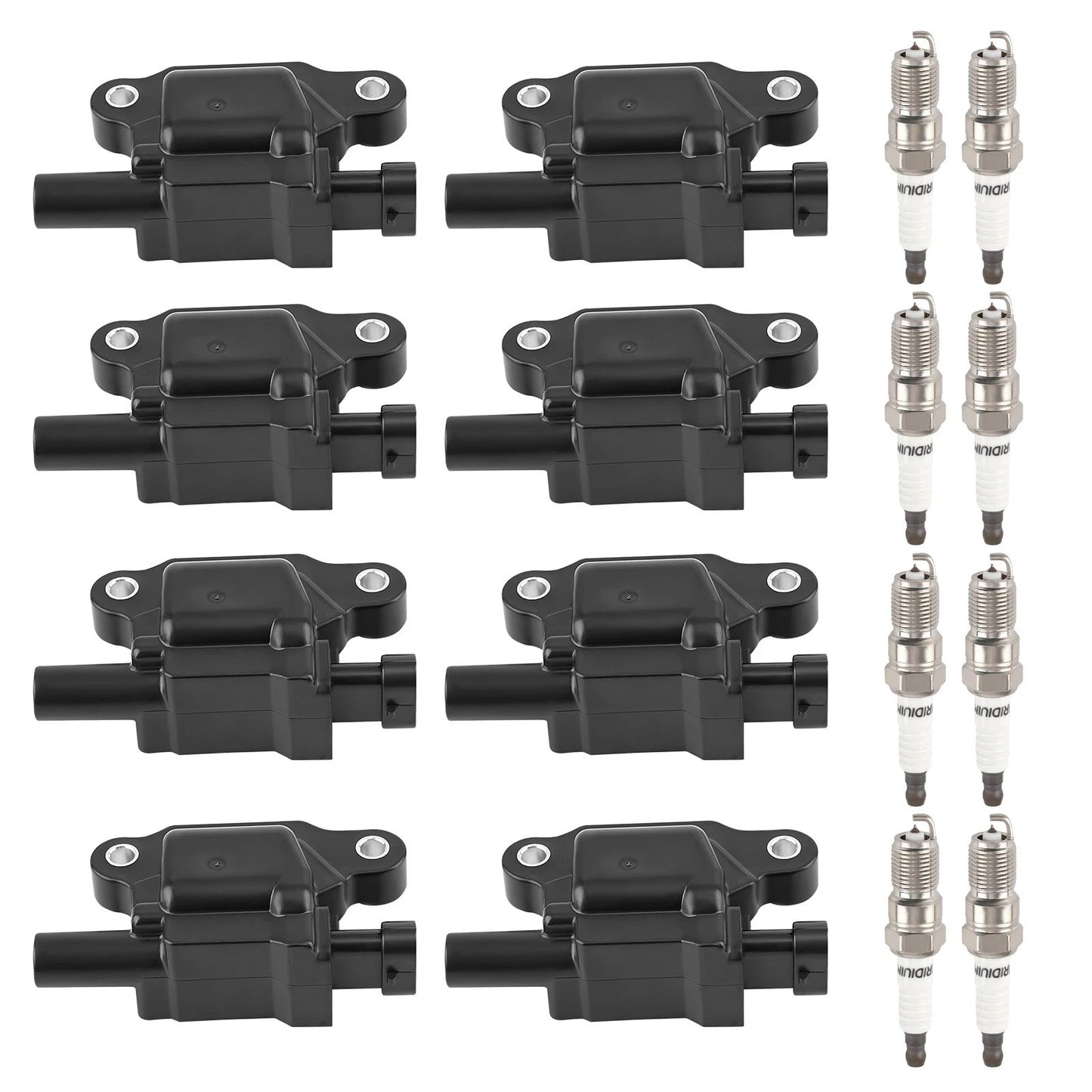 Ignition Coil and Spark Plug Kit for GMC Sierra HD Denali 2500 3500 V8 (2011–2024)