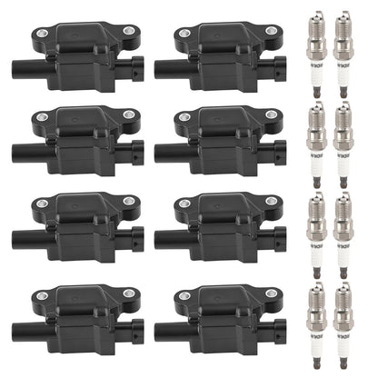 Ignition Coil and Spark Plug Kit for GMC Sierra HD Denali 2500 3500 V8 (2011–2024)