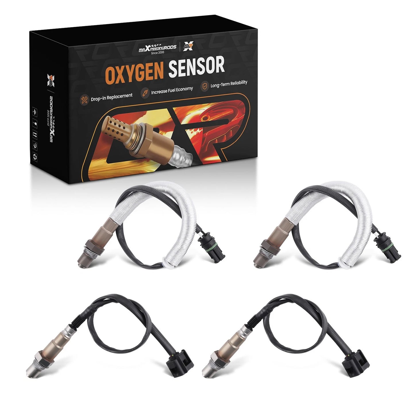 4x Oxygen O2 Sensor Upstream Downstream for BMW 550i 650i 750i (2013–2019)