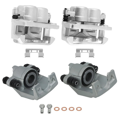 Front Rear Brake Caliper Set for Ford F-150 and Lincoln Mark LT (2005–2008)